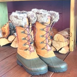 Lands' End Winter Alpine Squall Tall Ladies Winter/Snow/Rain Boots